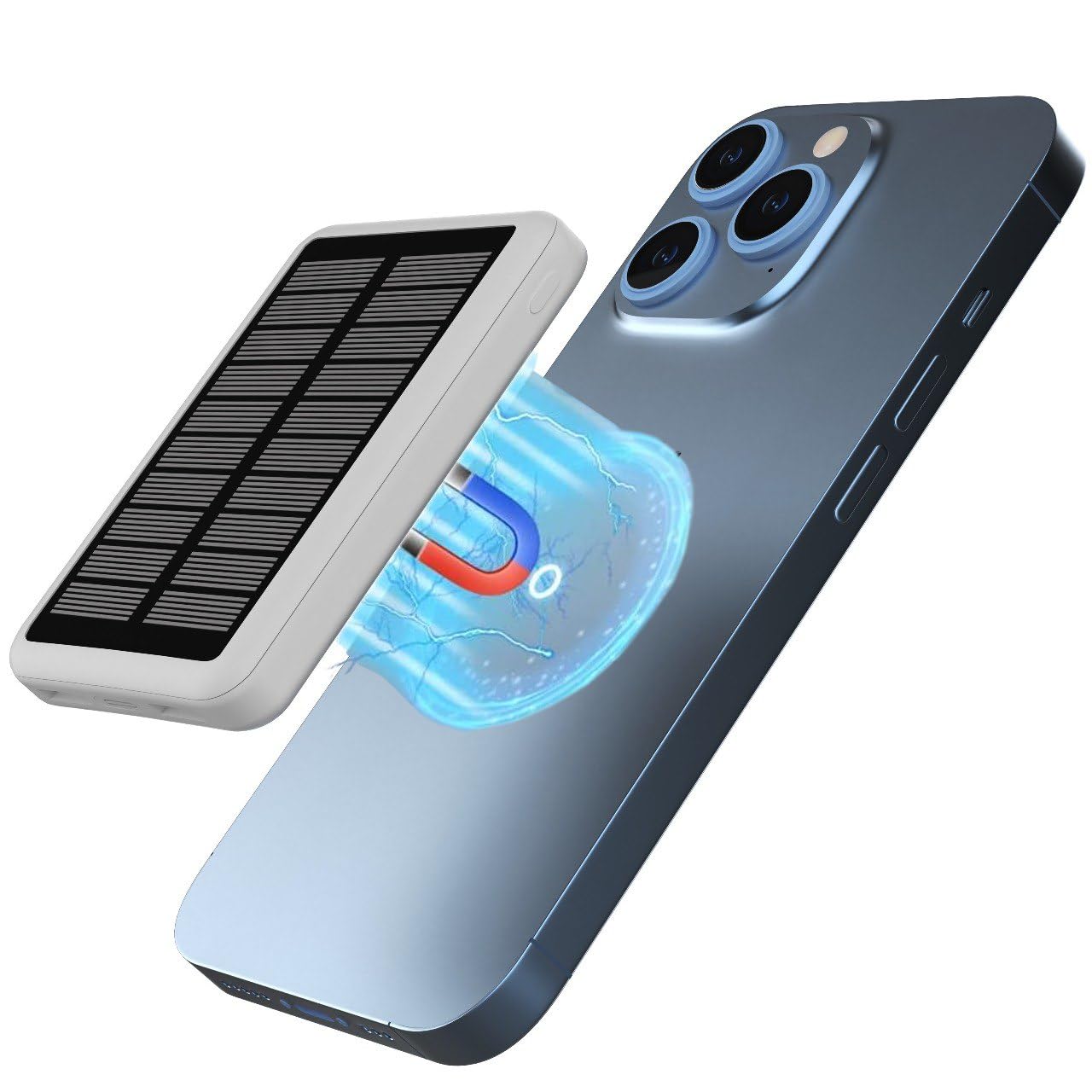 Magnetic Fast Solar Charger